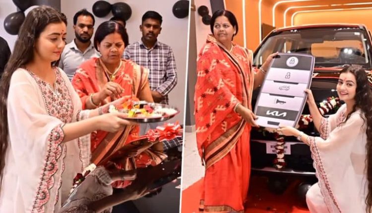 ‘Bigg Boss 18’ Star Chahat Pandey Gifts Her Mother Swanky New Car, Calls It ‘Dream Come True’ (Watch Video)