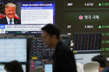 Markets calmer to begin trading day, but U.S.-China threats loom large