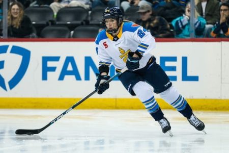 PWHL star Natalie Spooner relishing 11th world championship after returning from knee surgery