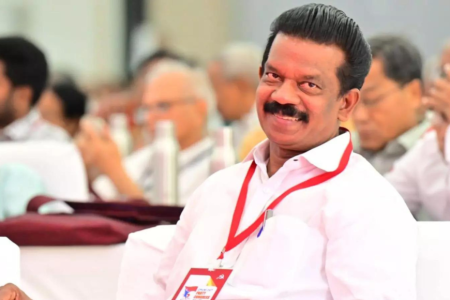 ED quizzes Kerala CPM MP K Radhakrishnan in money laundering case