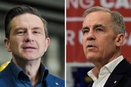 Poilievre digs at Carney’s ‘banker’s haircut,’ Liberal says his rival hasn’t managed a crisis