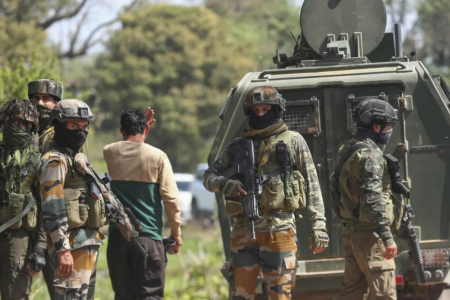 Encounter under way in J&K’s Udhampur; 2-3 terrorists trapped | India News