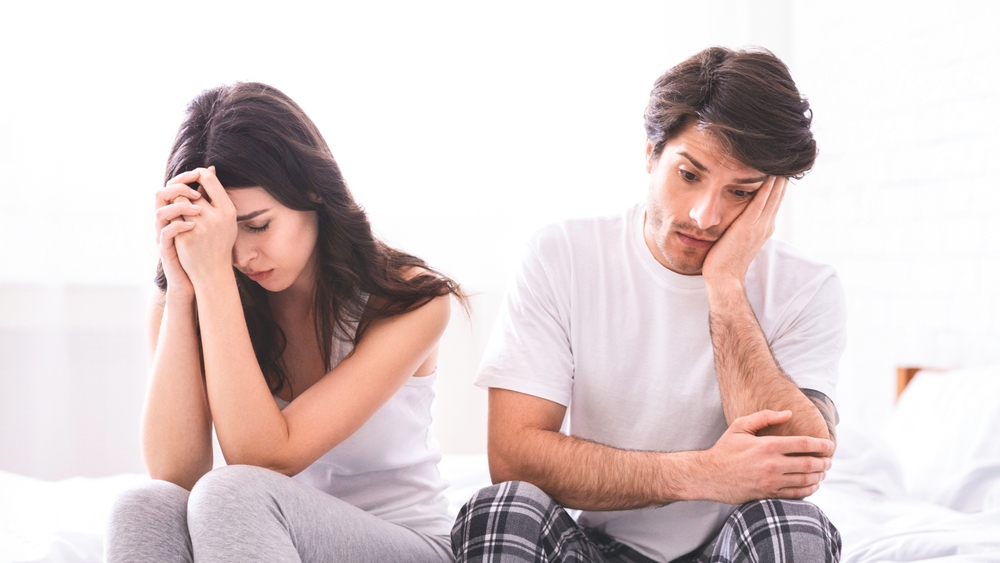 Couples when mirror each others' emotion can become emotionally drained eventually.(Shutterstock) Couples when mirror each others' emotion can become emotionally drained eventually.(Shutterstock)