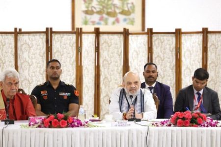 Amit Shah Asks Security Agencies To Work in Coordinated Manner To Achieve Goal of Terror-Free Jammu and Kashmir