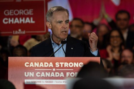 Canada’s Mark Carney treads a fine line on climate in a tight election