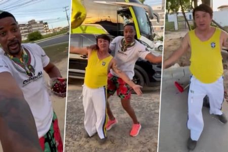 Jackie Chan 71st Birthday: Hollywood Star Will Smith Celebrates Chinese Superstar’s Birthday With Balloons, Poppers and Cupcake