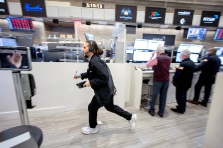 Market calm is shattered as abrupt selloffs roil Wall Street