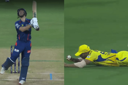 Rahul Tripathi Takes A Sensational Catch To Dismiss Aiden Markram During LSG Vs CSK Match; Video