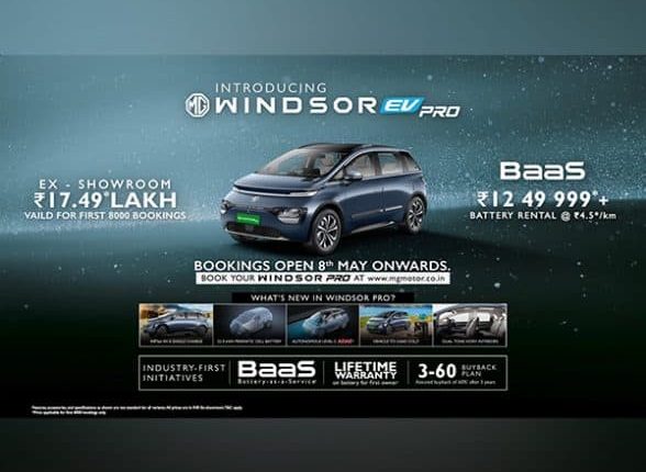 Business News | JSW MG Motor India Launches MG Windsor PRO with Larger Battery, Ownership Options
