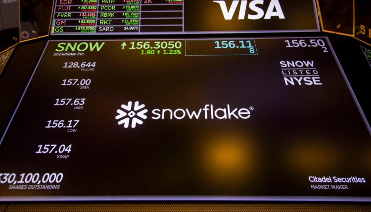 Snowflake shares soar as revenue tops $1 billion for first time