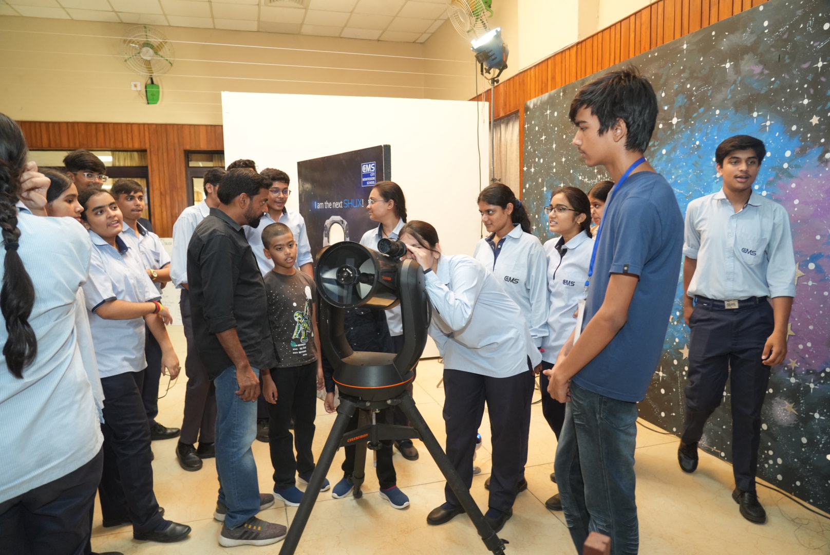 Vyomotsav underway at City Montessori School(Photo: HT)