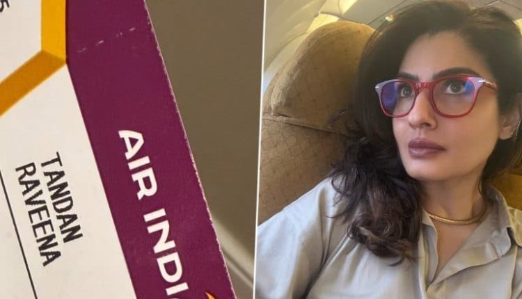 Ahmedabad Plane Crash: Raveena Tandon Mourns Air India Tragedy, Calls It a ‘Wound That Will Never Heal’ While Boarding Flight