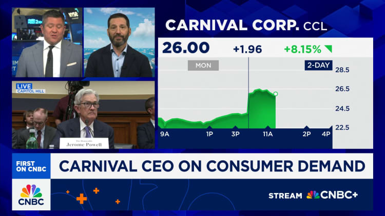 Business is strong and our brand is amazing, says Carnival Corporation CEO Josh Weinstein