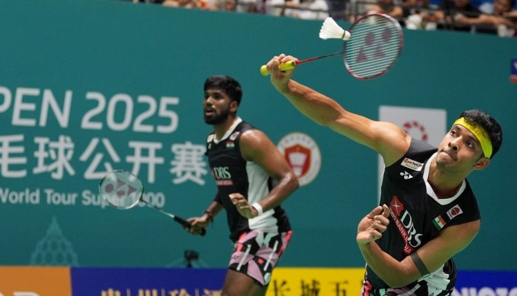 Satwik-Chirag sail into second round of Macau Open