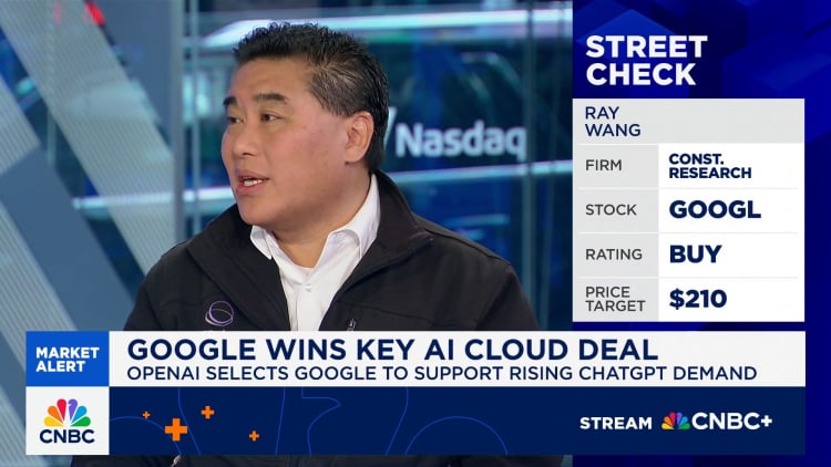 Google might be in the lead in their AI capability, says Constellation's Ray Wang