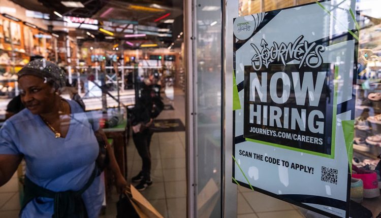 Private company hiring bounced back with a 104,000 increase in July, ADP says