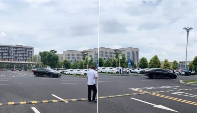 ‘Made in China’ BYD EV in Self-Driving Mode Spirals out of Control at Tianfu Airport in Chengdu After Brake Failure, Circles Over 100 Times (Watch Video)