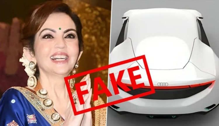 Does Nita Ambani Really Own INR 100 Crore Colour-Changing Audi A9 Chameleon, Making Her Owner of India’s Most Expensive Car? Here’s a Fact Check