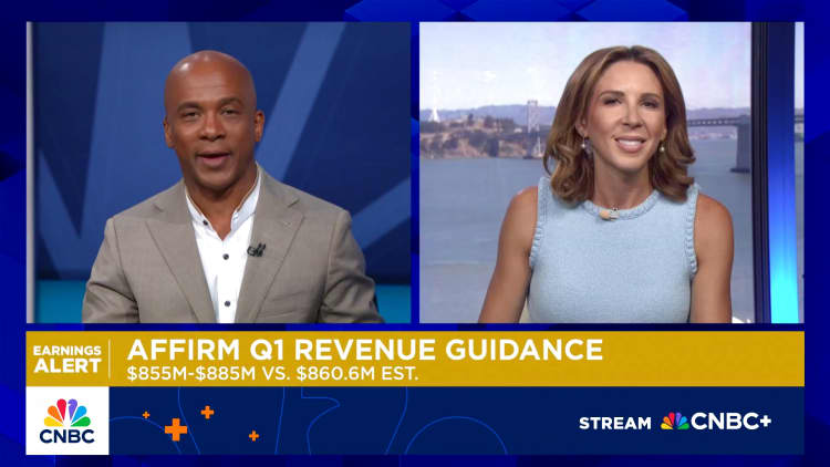 Affirm posts earnings and revenue beat for Q4