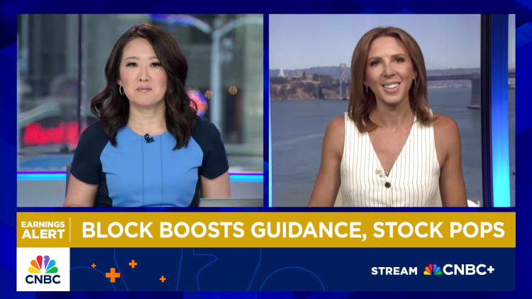 Block shares surge after hours on upbeat forecast despite earnings miss