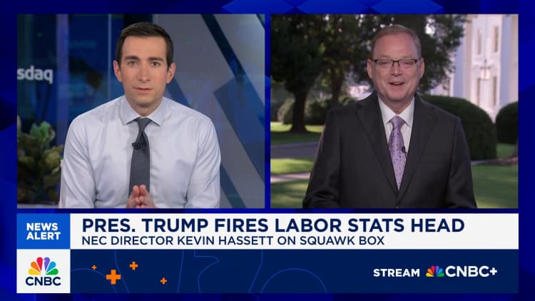 NEC Director Kevin Hassett: The jobs data have become very unreliable