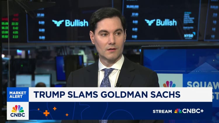 Goldman Sachs' David Mericle on criticism from President Trump: We stand by results of the study