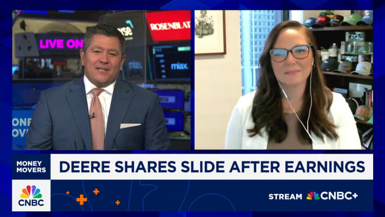 Oppenheimer's Kristen Owen gives her read on Deere post-earnings