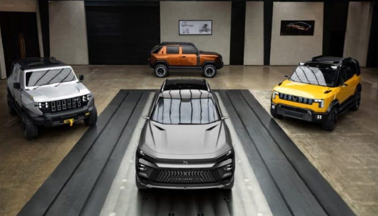 Mahindra Vision T, Mahindra Vision S, Mahindra Vision SXT and Mahindra Vision X Unveiled by Mahindra Auto, Four SUV Concepts Built on Freedom NU Modular Platform, Coming in 2027