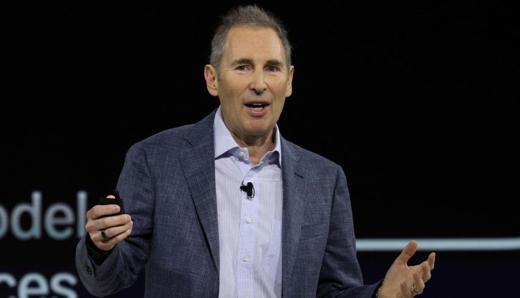 We're reiterating our rating on Amazon as shares fall in the after hours