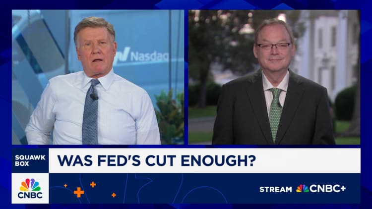 Watch CNBC's full interview with NEC Director Kevin Hassett