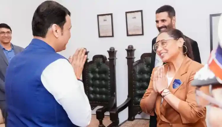 Rani Mukerji Takes Break From ‘Mardaani 3’ to Attend Ceremony of Cyber Awareness Month 2025 (See Pics)