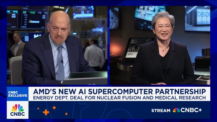 AMD CEO on new $1 billion AI supercomputer partnership with the Department of Energy