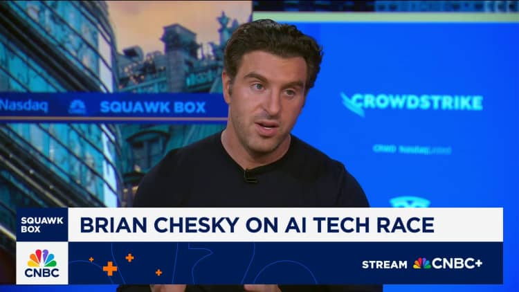 Airbnb CEO Brian Chesky on new product updates, integrating AI and state of AI tech race