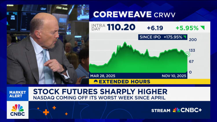 Cramer's Mad Dash: CoreWeave
