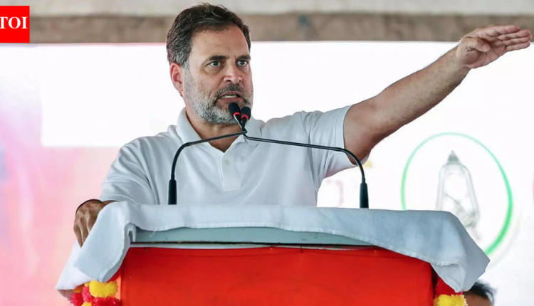 ‘Ordinary Indians are paying the price’: Rahul targets Centre over IndiGo crisis; calls it ‘cost of monopoly model’ | India News
