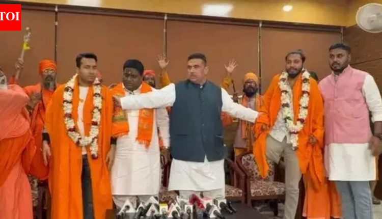 ‘I stand with every Hindu’: Suvendu Adhikari ‘honours’ men arrested for assaulting non-veg food vendors; trio secures bail | India News