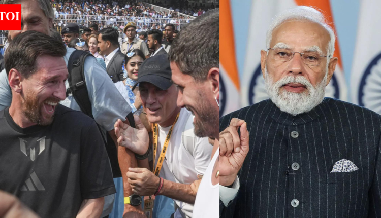 Evening news wrap: After chaos in Kolkata, Messi arrives in Hyderabad; PM Modi hails 'watershed' Kerala poll results and more | India News