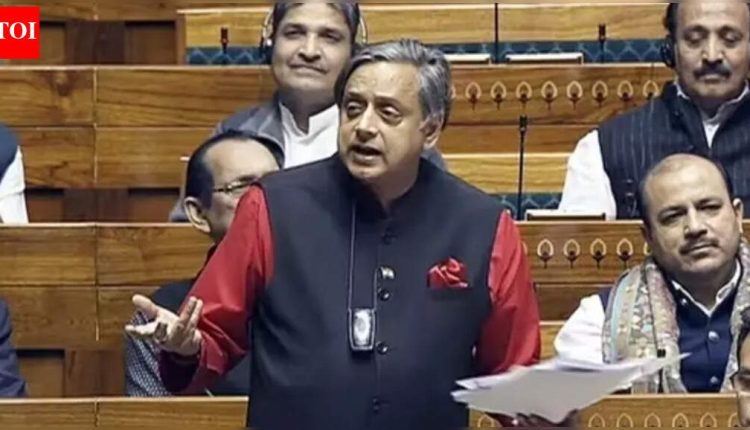 Ram ka naam badnam na karo, Tharoor tells government | India News