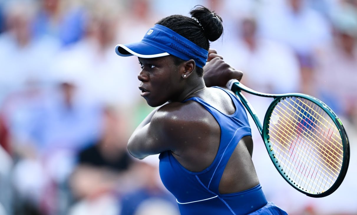 A women's tennis player.