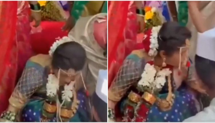 Bride Turns Doctor Mid-Wedding In Maharashtra’s Kolhapur, Saves Fainting Family Member On Stage 