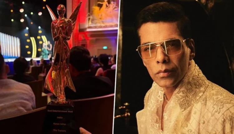 Karan Johar Wins Best Host for ‘The Traitors’ at Asian Academy Creative Awards 2025 (View Pic)