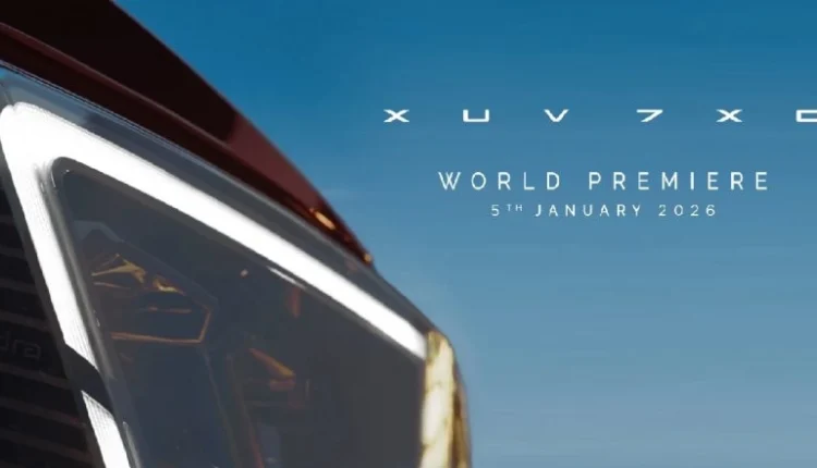 Mahindra XUV700 Facelift Officially Named XUV 7XO, World Premium Set for January 5, 2026; Check Specifications and Features of Upcoming SUV