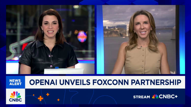 OpenAI taps Foxconn to build AI hardware in the U.S.