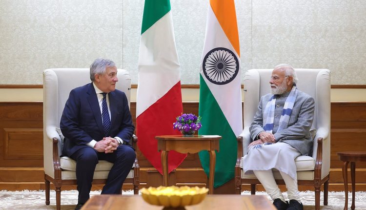 PM Modi Meets Italian Deputy PM Antonio Tajani, Reviews Progress On Strategic Action Plan