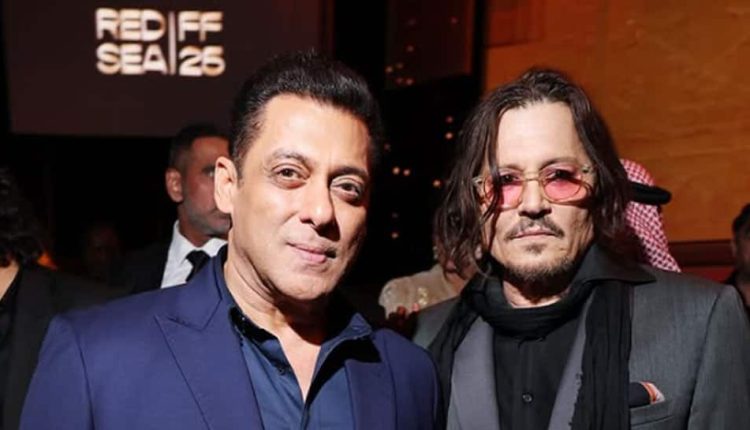 Salman Khan Poses With Johnny Depp At Red Sea Film Festival, Honours Hollywood Star Idris Elba | People News
