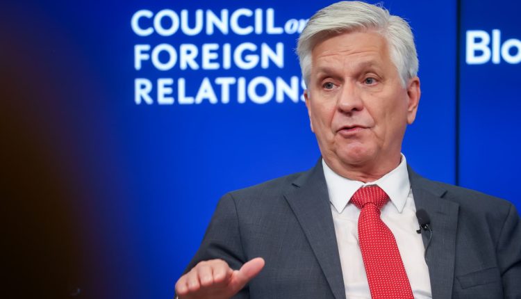 Watch Fed Governor Christopher Waller speak on interest rates and the race to succeed Powell